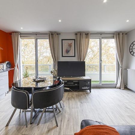 أنجير Chic Appartement Vue Sur Parc Au Calme المظهر الخارجي الصورة