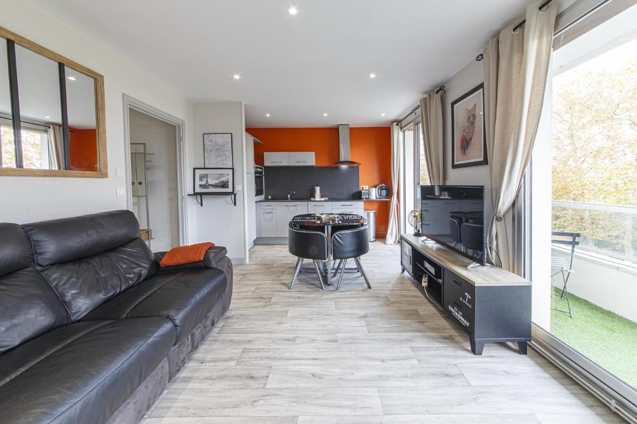 أنجير Chic Appartement Vue Sur Parc Au Calme المظهر الخارجي الصورة