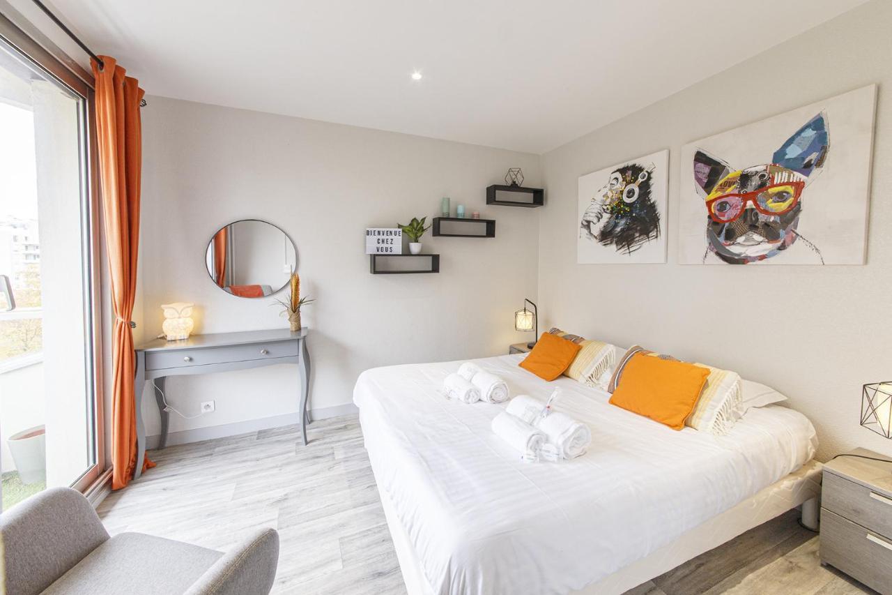أنجير Chic Appartement Vue Sur Parc Au Calme المظهر الخارجي الصورة